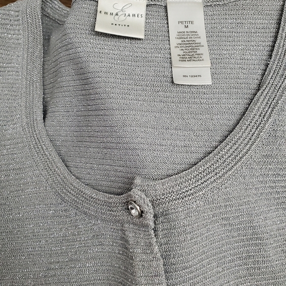 Emma James  MP silver sweater - Picture 3 of 3